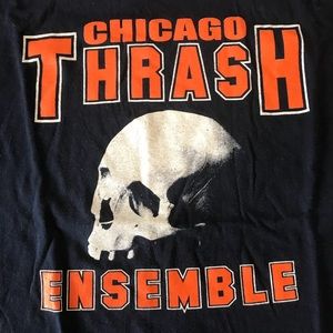 Chicago Thrash Ensemble - Skull/Bears  L-T-Shirt.